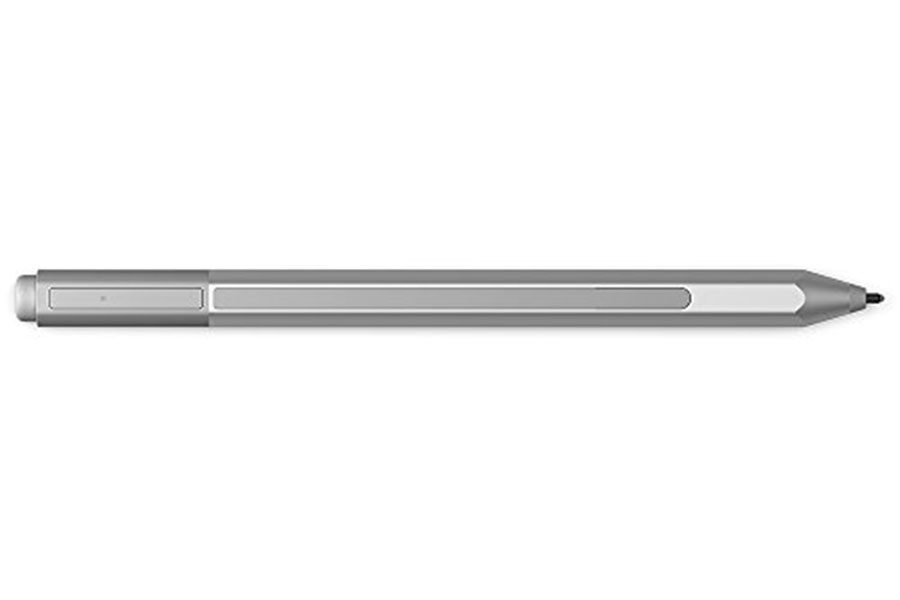 The new surface pen showing the one long button. 