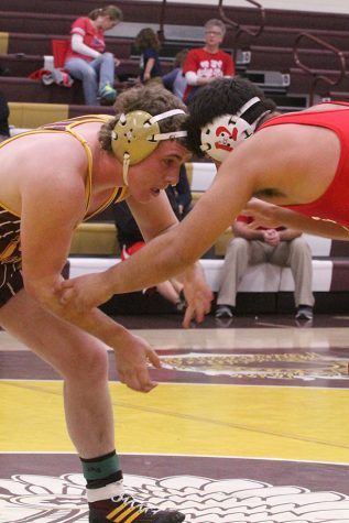 Wrestling competes at home against Dodge City