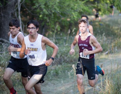 Cross Country team runs in home meet