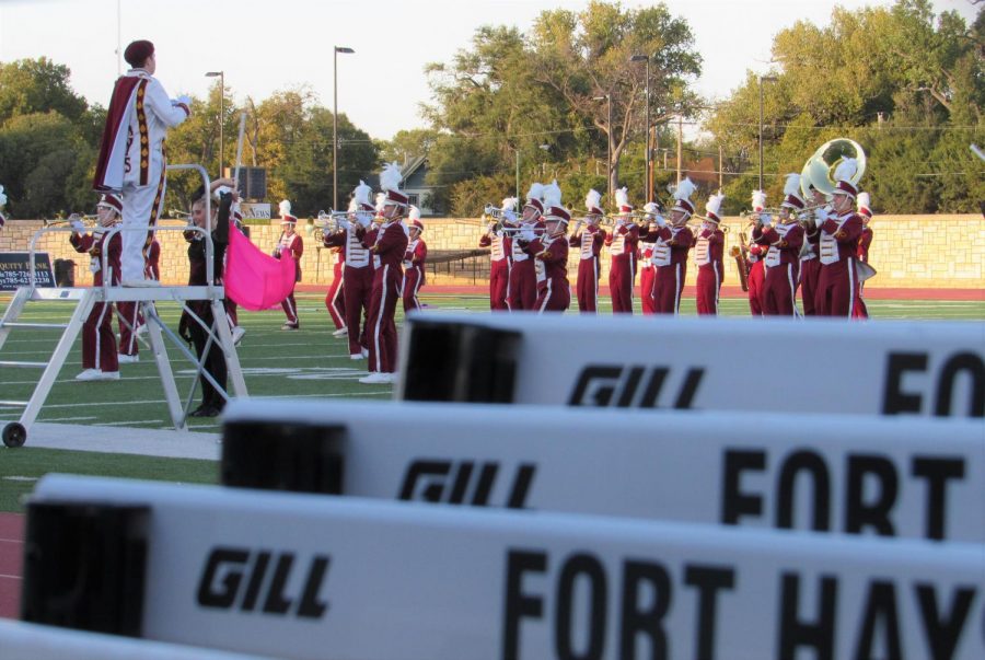 WAC Marching Festival held at Lewis Field