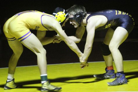Indian wrestling beats Spring Hill at home
