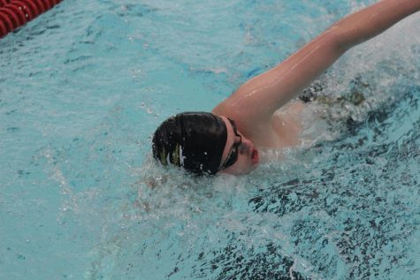 Swim team places fifth at final Salina meet