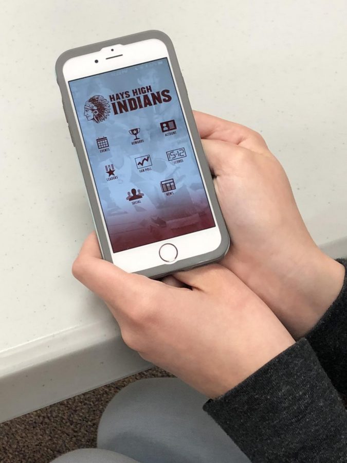 On the StuCo app, students are able to check into different school events to earn points. They are then able to cash out their points for different prizes.