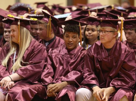 168 seniors walk across stage during graduation on May 13