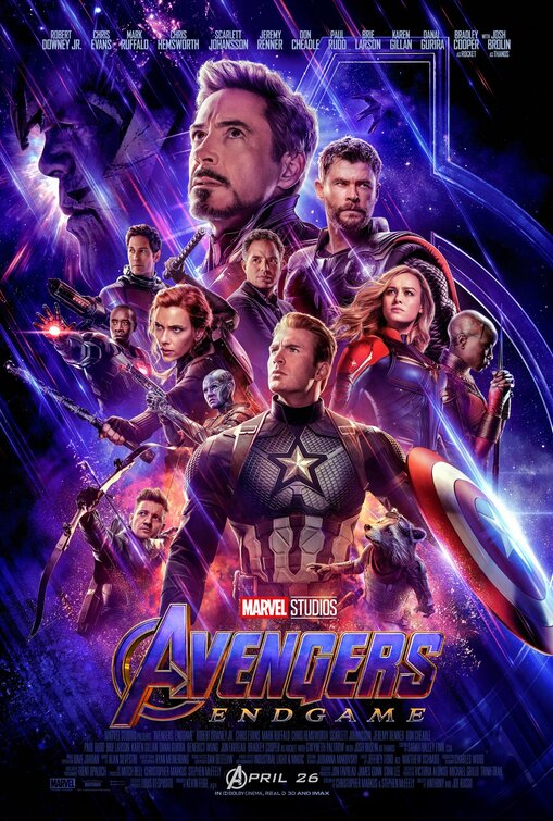 Avengers: Endgame was released in theaters in the U.S. on Friday, April 26.