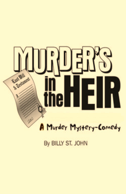 This years spring play is Murders in the Heir by Billy St. John. Performances will be held March 19, 20 and 21 at 7 p.m. at 12th Street Auditorium.