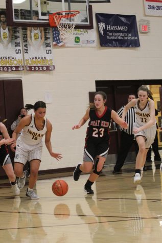Girls basketball adds two losses and a win to their record