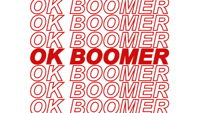 It has been debated whether the phrase okay boomer should be used.