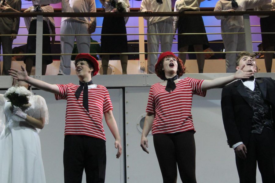 Out of 25 possible nomination categories, Hays High’s Fall Musical “Anything Goes” received six. This year’s Jester Awards Ceremony will be broadcasted virtually on May 3