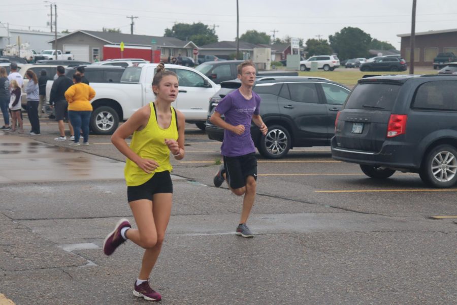 Cross country hosted a preseason meet on Sept. 1.