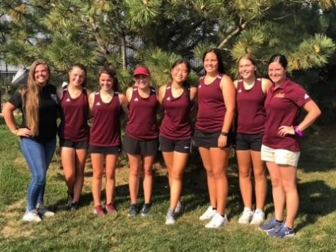 The girls' varsity team competed at Maize High School for regionals on Oct. 10.