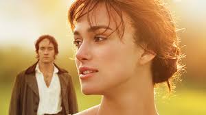 The main character Elizabeth Bennet is played by Kiera Knightley and her love interest Mr. Darcy is played by Matthew Macfayden.