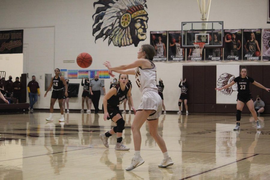 Lady Indians fall to Colby Eagles