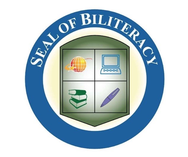 Students can either receive the silver or the gold award when taking the Seal of Biliteracy. Of those who took the test, eight won the silver and three won the gold.