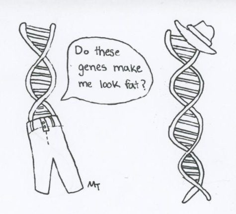 Cartoon: Genes and Jeans
