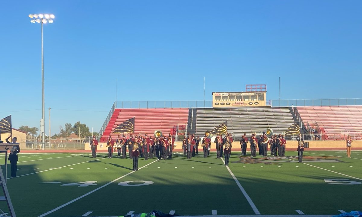 Hays High School band goes to conference marching festival