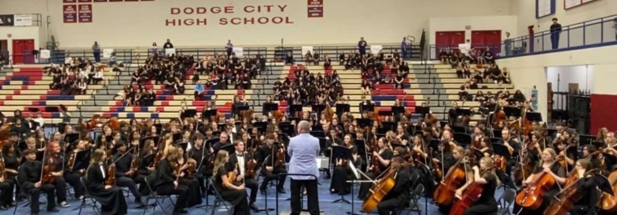 Hays High Orchestras attend Western Kansas Orchestra Festival