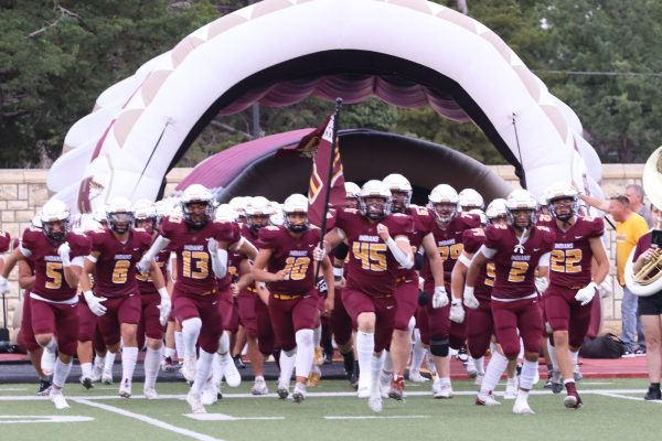 Hays High takes the field for their week 3 matchup against Manhattan.