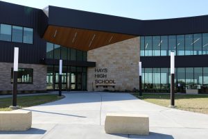 This is the main entrance for the community to enter through showcasing the students in the school. 